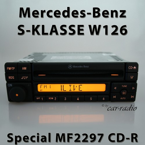 Genuine mercedes w126 radio - mercedes,