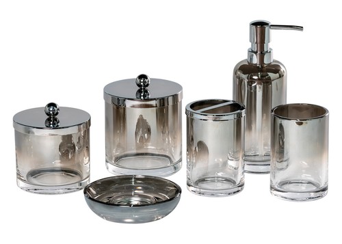 Ombre glass bathroom accessory - ombre,