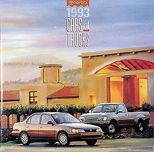 1993 Toyota Sales Catalog
