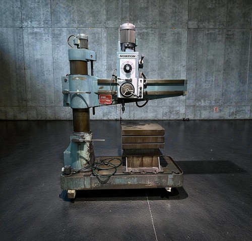Norton lp1250 radial arm drill - norton,