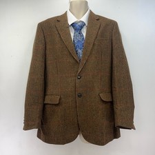 Brook Taverner Jacket Blazer Wool Yorkshire Tweed Moon Check Men’s UK Size 40R