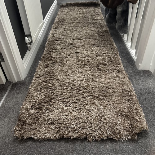 Mink shaggy rug - mink,