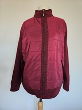 Unisex Burgundy Jeep Cardigan