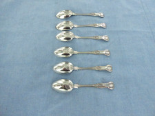AN ANTIQU SET OF SIX STERLING