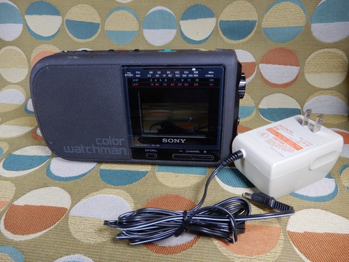 Sony color watchman fdl - color, fdl-380