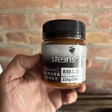 Steens UMF 20+ (MGO 829) RAW MĀNUKA HONEY 225G (b3