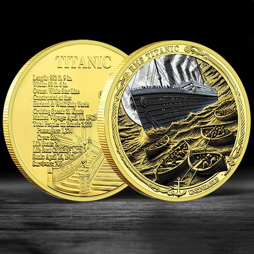 Rms titanic commemorative coin - commemorative,