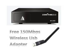 Zgemma H11S Upgrade from H9S SE DVB-S2X 4K  Enigma2 + USB Wi-Fi Dongle