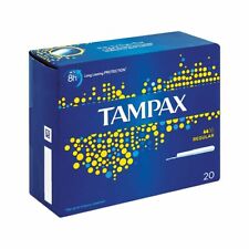 Tampax Tampons Blue Box