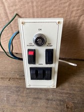  CARAVAN/ MOTORHOME /BOAT VAN ROYCE  12v SWITCH  PANEL 