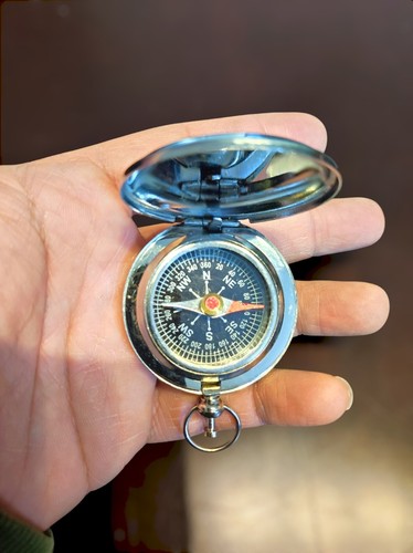 Vintage style silver pocket - vintage,