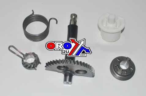 Kick start spindle gear - spindle,