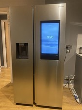 Samsung American-Style Smart Fridge Freezer- Aluminium