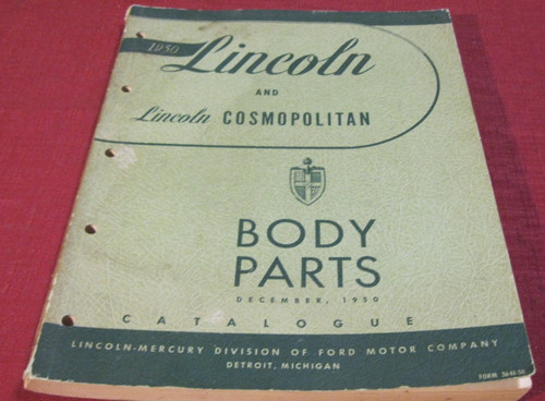 Original 1950 lincoln car - lincoln,