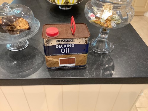Ronseal nourishing decking oil - ronseal,