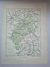 Old Antique Print 1926 Britain