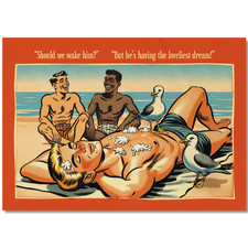 Gay postcard inspired by