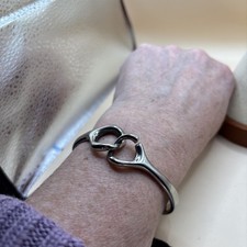 Snaffle Bit steel Bracelet by