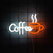 Coffee LED Neon Sign USB