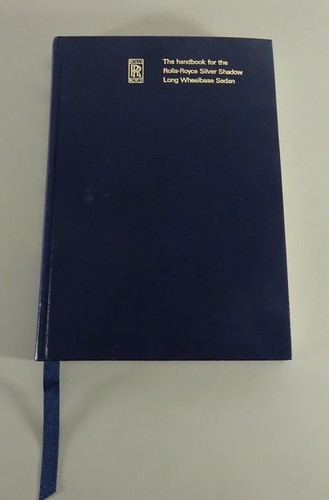 Owner manual rolls royce - owner's,