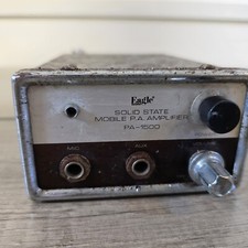 Eagle Solid State Mobile PA Amplifier PA 1500 - Untested