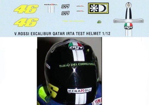 Decals excalibur helmet - decals,
