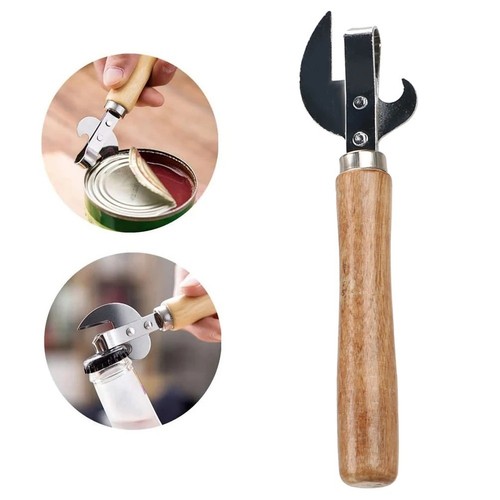 Manual wooden handle - handle, can