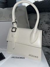 Jacquemus Handbag Small Green Snakeskin Look Leather Shoulder Bag