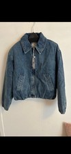 Mango Denim Bomber jacket