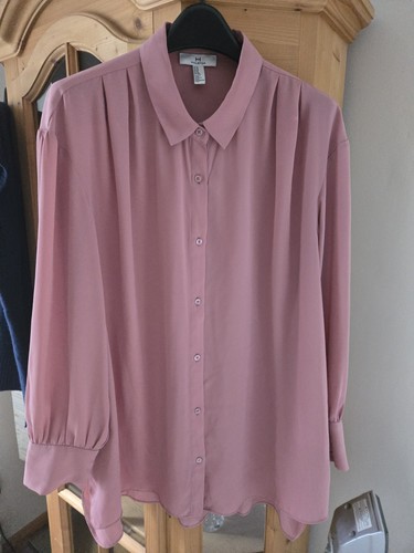 Halston pink floaty - halston, blouse