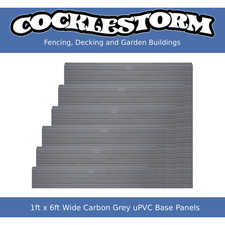 1ft-6ft High x 6ft Wide Carbon