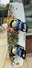 O'Brien Custom 135 Wakeboard + bindings - USED TWICE - Josh Sanders edition