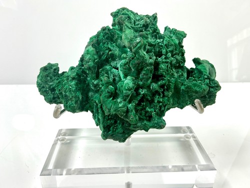 Botryoidal malachite - botryoidal,
