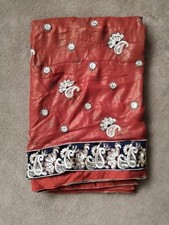 Silk Saree including Blouse material and trousers. Brand new unused