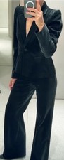 ZARA ZW COLLECTION VELVET SUIT