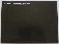 Porsche Range 924 944 911 Carrera Turbo 928 1984-85 Foldout Brochure WVK131 020