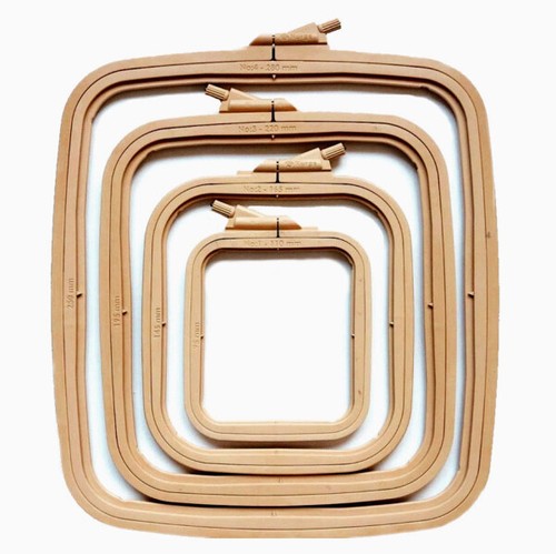 Embroidery hoop square - embroidery,
