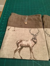 Fabric Book Cover Sleeve 9” X 11