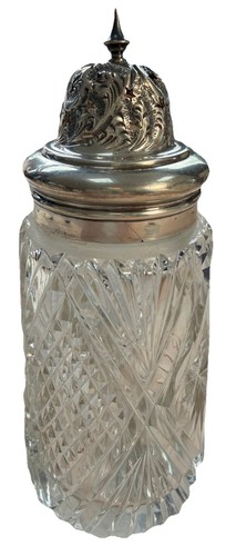 Sterling silver sugar - sterling, shaker