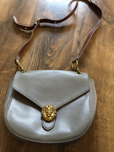 Anne klein lion detail leather - lion,