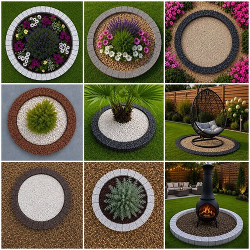 Garden circle tree surround - tree,