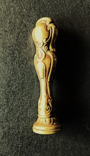 Lovely brass art nouveau wax - lovely,