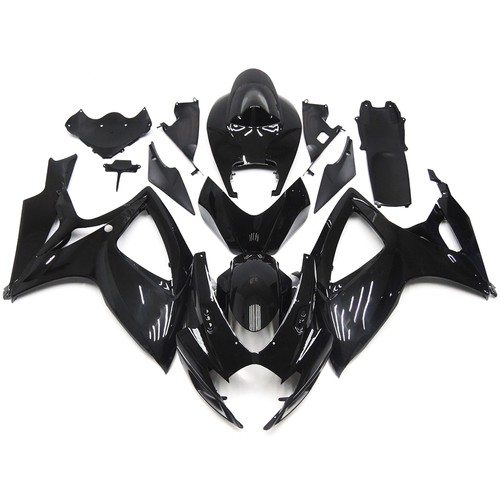 Gloss black plastic fairing - plastic,