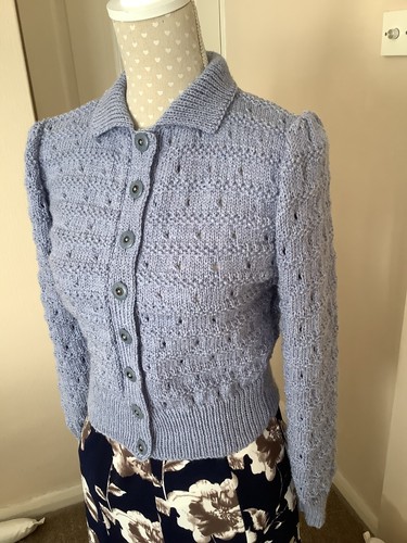 Hand knitted lady 1940s - hand, lady's