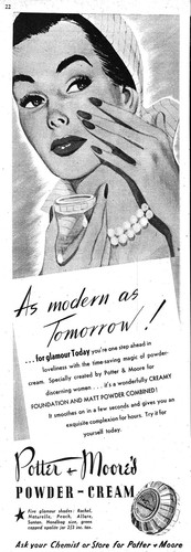 1952 advert potter moore - advert,