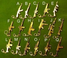 Gun Metal Rifle & Pistol Key