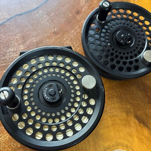 Lamson fly reel with cases - reel,