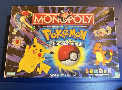 Pokémon monopoly parker - pokémon,