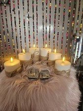 Led flameless flickering rope - led,