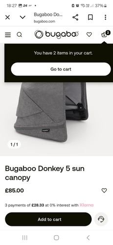 Bugaboo donkey5 sun - bugaboo,